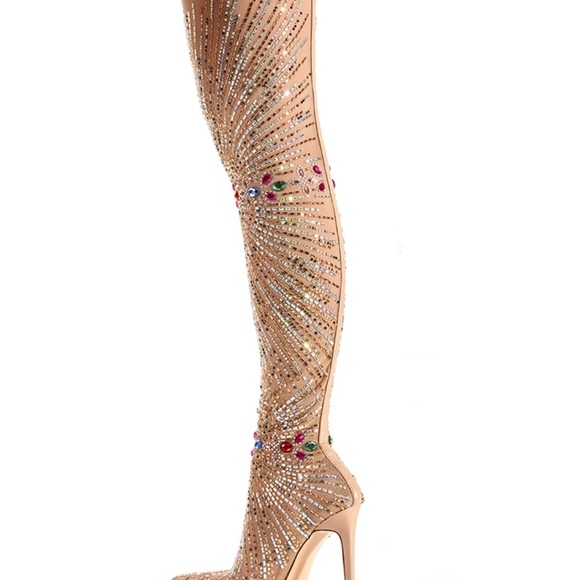 Stiletto Over The Knee Boots - Picture 3 of 3